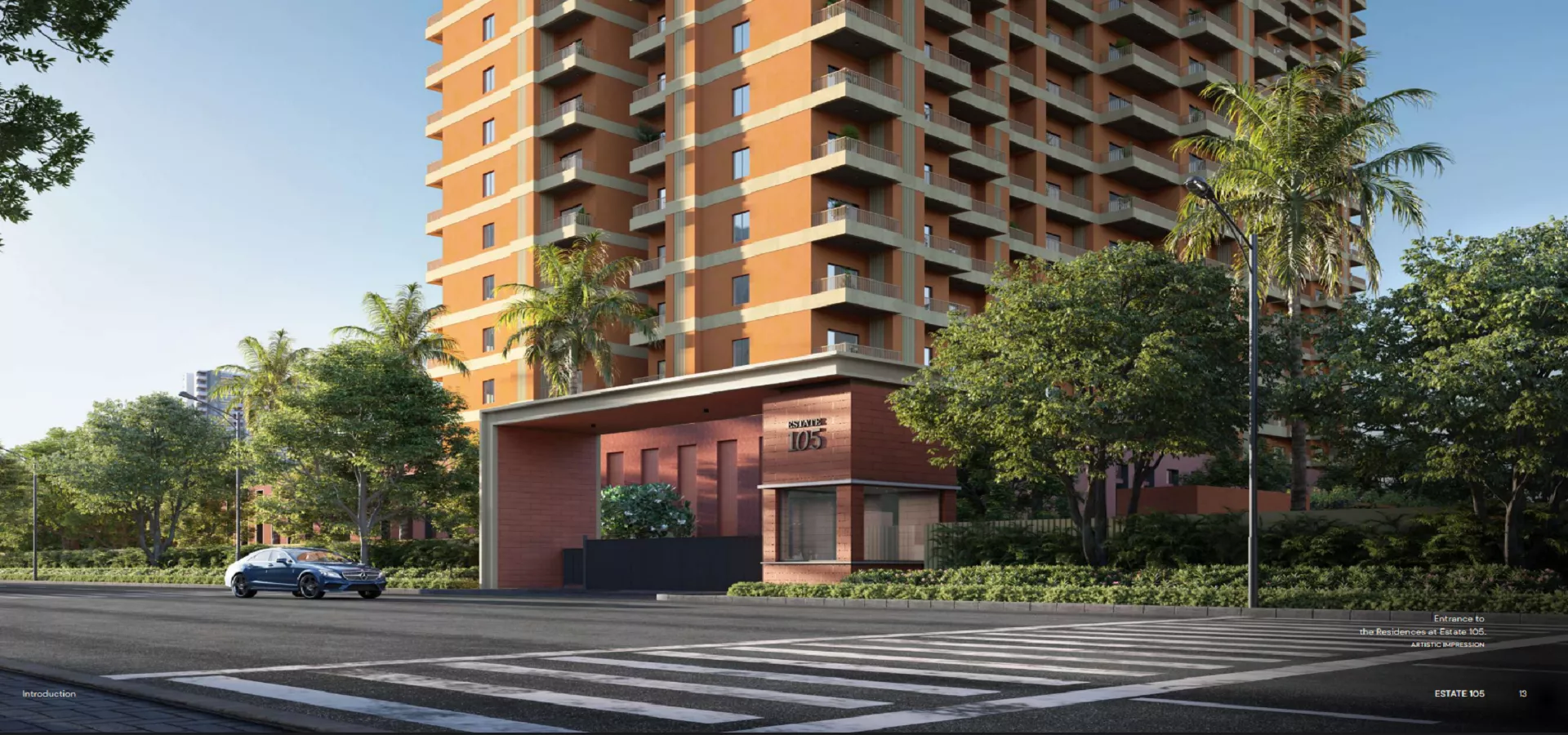Max Estate 105 exterior view, Sector 105 Noida