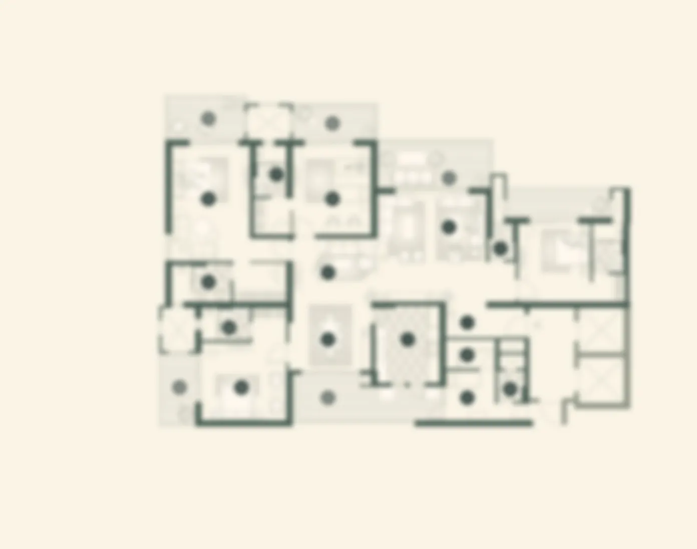 Max Estate 105 four bedroom floor plan